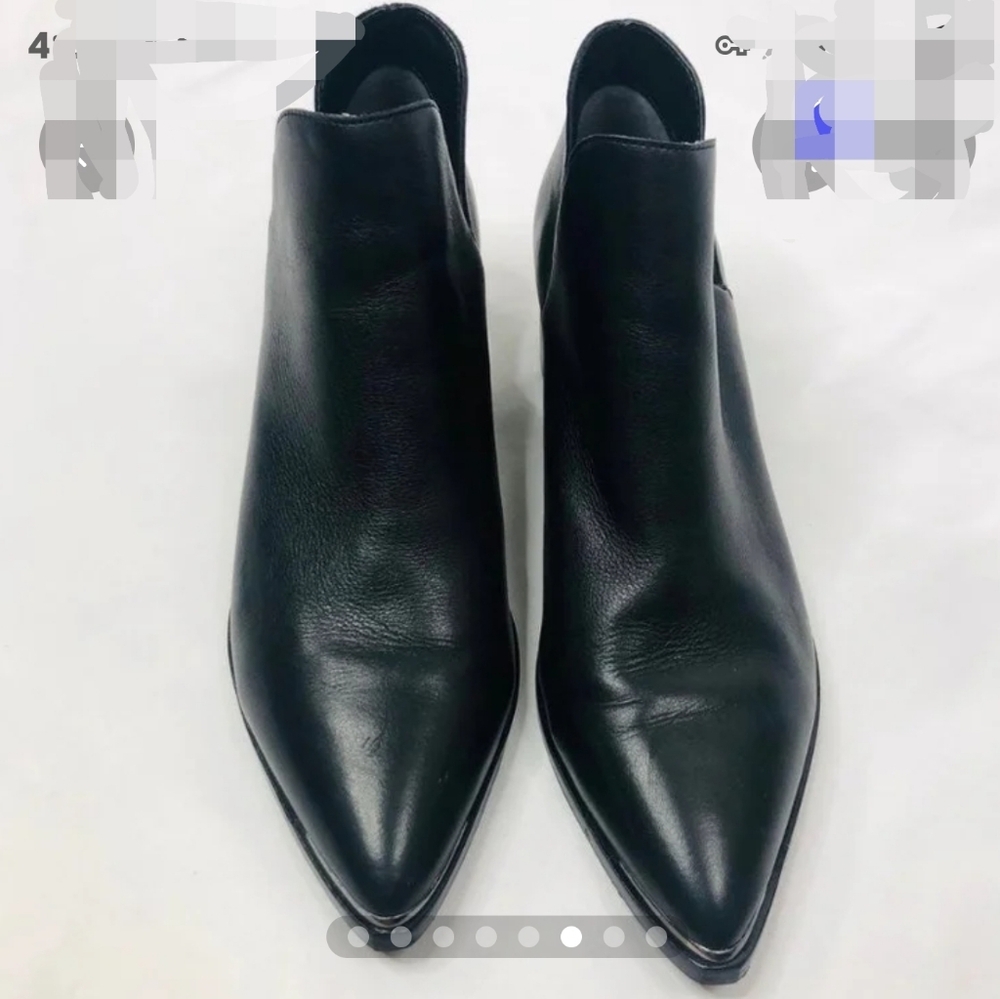 Marc Fisher Black Ankle Booties